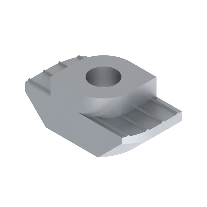 Tuerca De Martillo Ranura-10 M6 Galvanizada | Bosch Rexorth