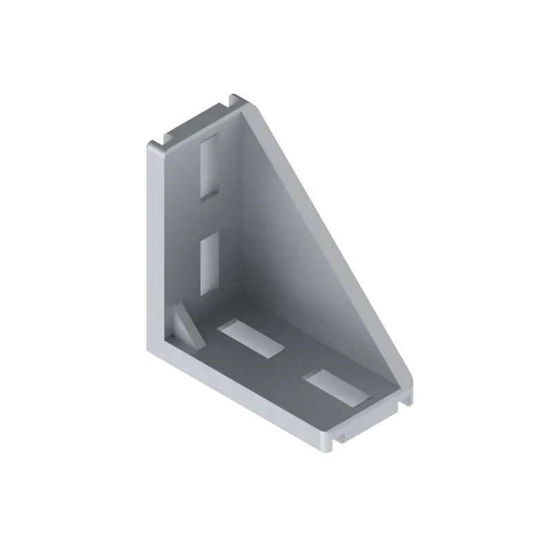 Escuadra para Perfil de Aluminio 40x80 | Bosch Rexroth